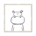 Picture of Sketch Animal  IV _GroupedProduct_Square_Framed_Matted_