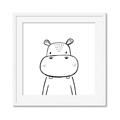 Picture of Sketch Animal  IV _GroupedProduct_Square_Framed_Matted_
