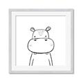Picture of Sketch Animal  IV _GroupedProduct_Square_Framed_Matted_