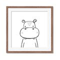 Picture of Sketch Animal  IV _GroupedProduct_Square_Framed_Matted_