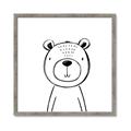 Picture of Sketch Animal V _GroupedProduct_Square_Framed_Matted_