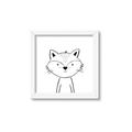 Picture of Sketch Aminal VI _GroupedProduct_Square_Framed_Matted_