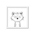 Picture of Sketch Aminal VI _GroupedProduct_Square_Framed_Matted_