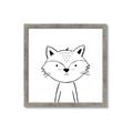 Picture of Sketch Aminal VI _GroupedProduct_Square_Framed_Matted_
