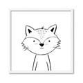 Picture of Sketch Aminal VI _GroupedProduct_Square_Framed_Matted_