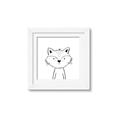 Picture of Sketch Aminal VI _GroupedProduct_Square_Framed_Matted_