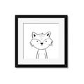 Picture of Sketch Aminal VI _GroupedProduct_Square_Framed_Matted_
