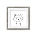 Picture of Sketch Aminal VI _GroupedProduct_Square_Framed_Matted_