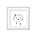 Picture of Sketch Aminal VI _GroupedProduct_Square_Framed_Matted_