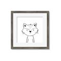 Picture of Sketch Aminal VI _GroupedProduct_Square_Framed_Matted_