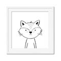 Picture of Sketch Aminal VI _GroupedProduct_Square_Framed_Matted_