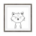 Picture of Sketch Aminal VI _GroupedProduct_Square_Framed_Matted_