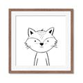 Picture of Sketch Aminal VI _GroupedProduct_Square_Framed_Matted_