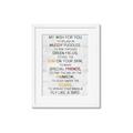 Picture of My Wish For You II _GroupedProduct_Rectangle_Portrait_Framed_Matted_