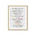 Picture of My Wish For You II _GroupedProduct_Rectangle_Portrait_Framed_Matted_