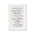 Picture of My Wish For You II _GroupedProduct_Rectangle_Portrait_Framed_Matted_