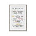 Picture of My Wish For You II _GroupedProduct_Rectangle_Portrait_Framed_Matted_