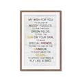 Picture of My Wish For You II _GroupedProduct_Rectangle_Portrait_Framed_Matted_