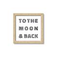 Picture of To The Moon I _GroupedProduct_Square_Framed_Matted_