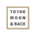 Picture of To The Moon I _GroupedProduct_Square_Framed_Matted_