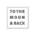 Picture of To The Moon I _GroupedProduct_Square_Framed_Matted_