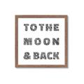 Picture of To The Moon I _GroupedProduct_Square_Framed_Matted_