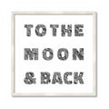 Picture of To The Moon I _GroupedProduct_Square_Framed_Matted_