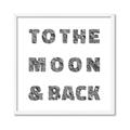 Picture of To The Moon I _GroupedProduct_Square_Framed_Matted_