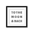 Picture of To The Moon I _GroupedProduct_Square_Framed_Matted_