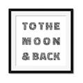 Picture of To The Moon I _GroupedProduct_Square_Framed_Matted_