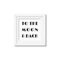 Picture of To The Moon II _GroupedProduct_Square_Framed_Matted_