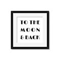 Picture of To The Moon II _GroupedProduct_Square_Framed_Matted_
