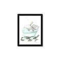 Picture of Bath Time _GroupedProduct_Rectangle_Portrait_Framed_Matted_