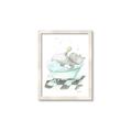 Picture of Bath Time _GroupedProduct_Rectangle_Portrait_Framed_Matted_