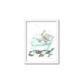 Picture of Bath Time _GroupedProduct_Rectangle_Portrait_Framed_Matted_
