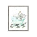 Picture of Bath Time _GroupedProduct_Rectangle_Portrait_Framed_Matted_