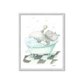 Picture of Bath Time _GroupedProduct_Rectangle_Portrait_Framed_Matted_