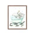 Picture of Bath Time _GroupedProduct_Rectangle_Portrait_Framed_Matted_