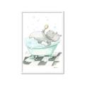 Picture of Bath Time _GroupedProduct_Rectangle_Portrait_Framed_Matted_