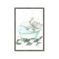 Picture of Bath Time _GroupedProduct_Rectangle_Portrait_Framed_Matted_