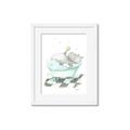 Picture of Bath Time _GroupedProduct_Rectangle_Portrait_Framed_Matted_