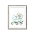 Picture of Bath Time _GroupedProduct_Rectangle_Portrait_Framed_Matted_