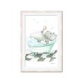 Picture of Bath Time _GroupedProduct_Rectangle_Portrait_Framed_Matted_