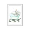 Picture of Bath Time _GroupedProduct_Rectangle_Portrait_Framed_Matted_