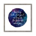 Picture of How Long II _GroupedProduct_Square_Framed_Matted_