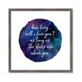 Picture of How Long II _GroupedProduct_Square_Framed_Matted_