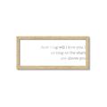 Picture of How Long III _GroupedProduct_Panel_Landscape_Framed_Matted_