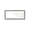 Picture of How Long III _GroupedProduct_Panel_Landscape_Framed_Matted_