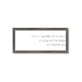 Picture of How Long III _GroupedProduct_Panel_Landscape_Framed_Matted_