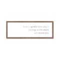Picture of How Long III _GroupedProduct_Panel_Landscape_Framed_Matted_